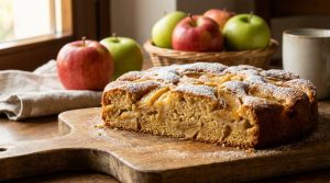 Le gâteau aux pommes italien : secret du moelleux