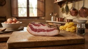Guanciale italien : l'art de la joue de porc affinée