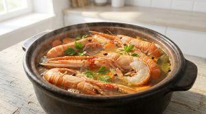 Temps de cuisson langoustines : le secret du court-bouillon