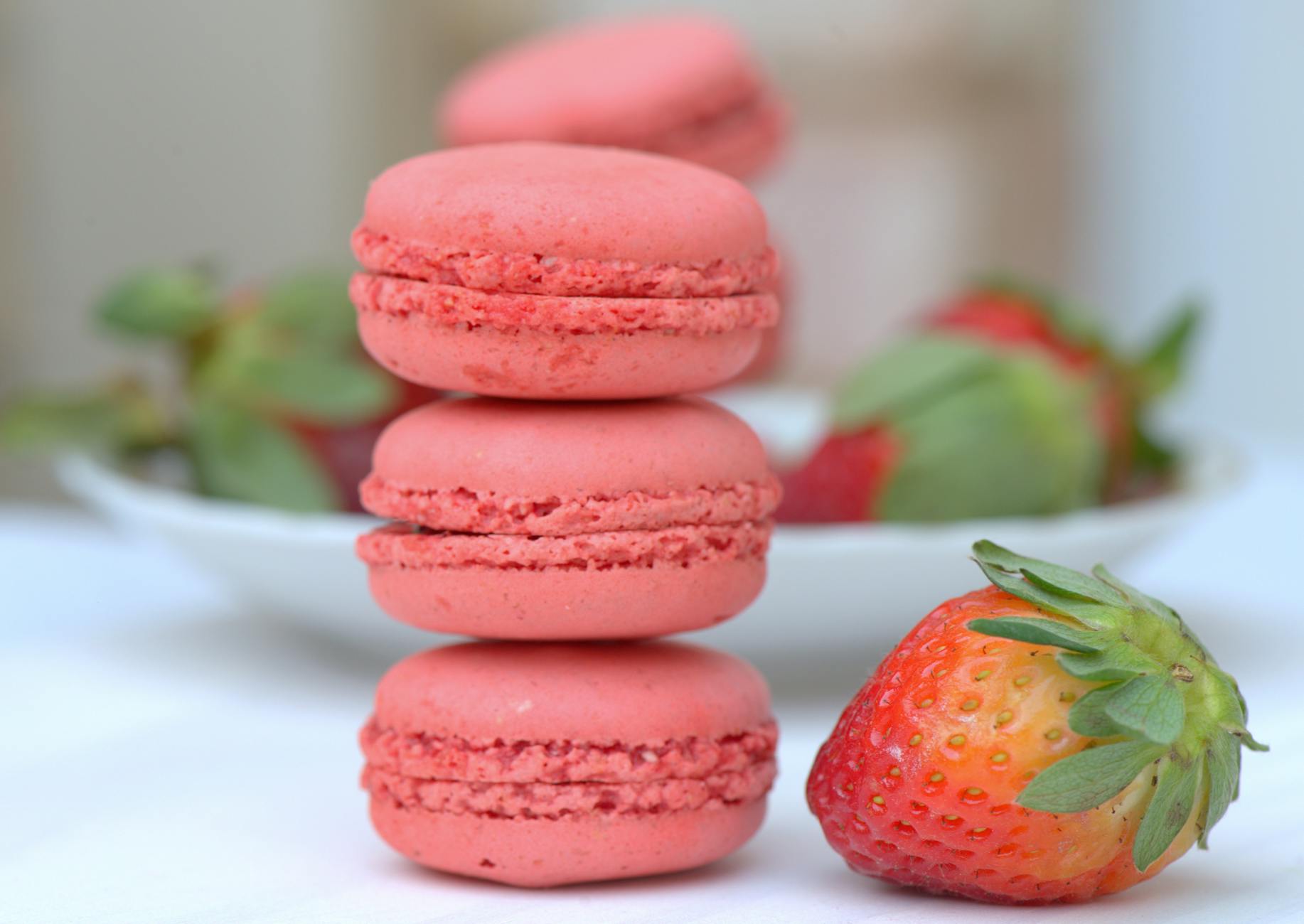 La recette macaron fraise : les secrets de l&rsquo;excellence
