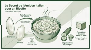 Risotto courgette champignon : le secret de l'onctuosité
