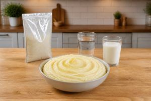Mousline : dose lait et eau pour une purée parfaite