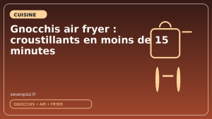 Gnocchis air fryer : croustillants en moins de 15 minutes