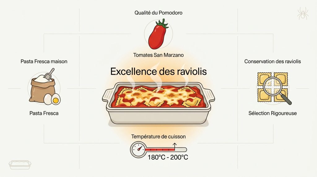 Gratin de ravioli : l’art de la pasta fresca au forno