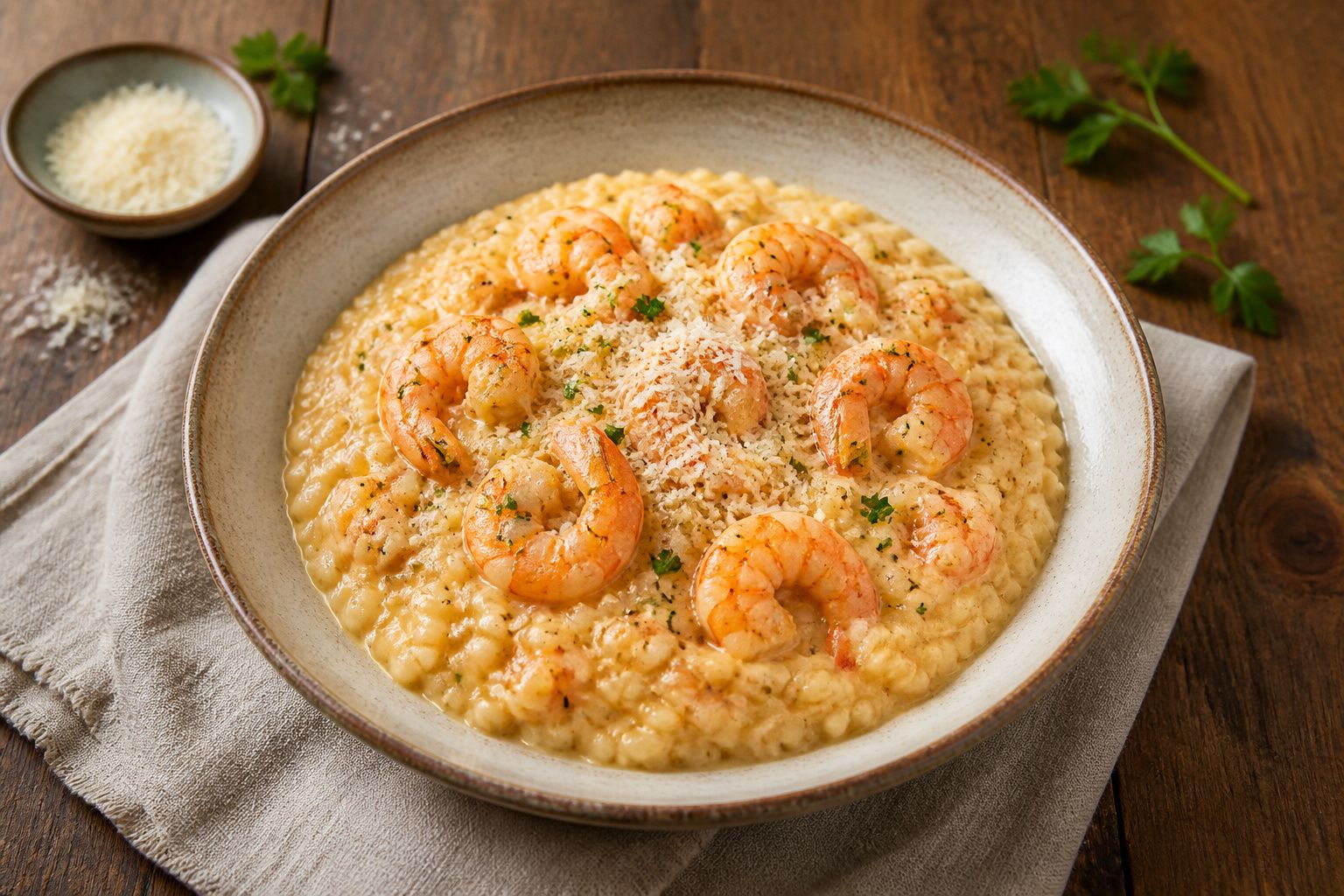 Recette risotto crevettes : secret d'un plat fondant