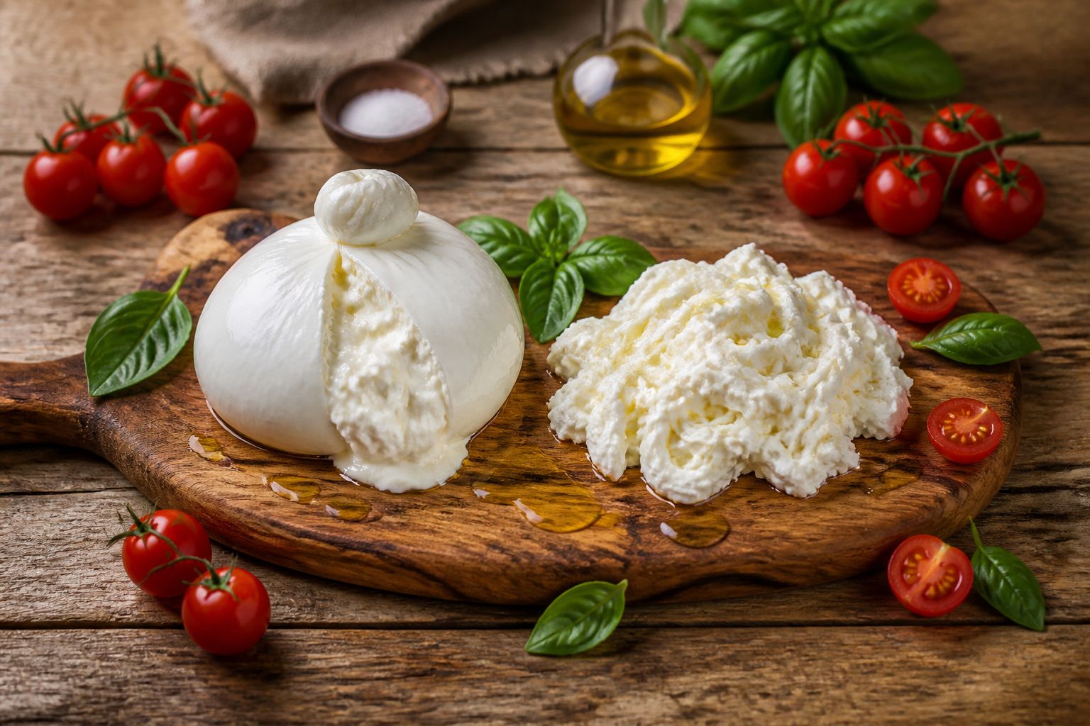 Burrata vs stracciatella : leurs différences expliquées