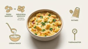 Gratin de gnocchi à la crème : les secrets du fondant