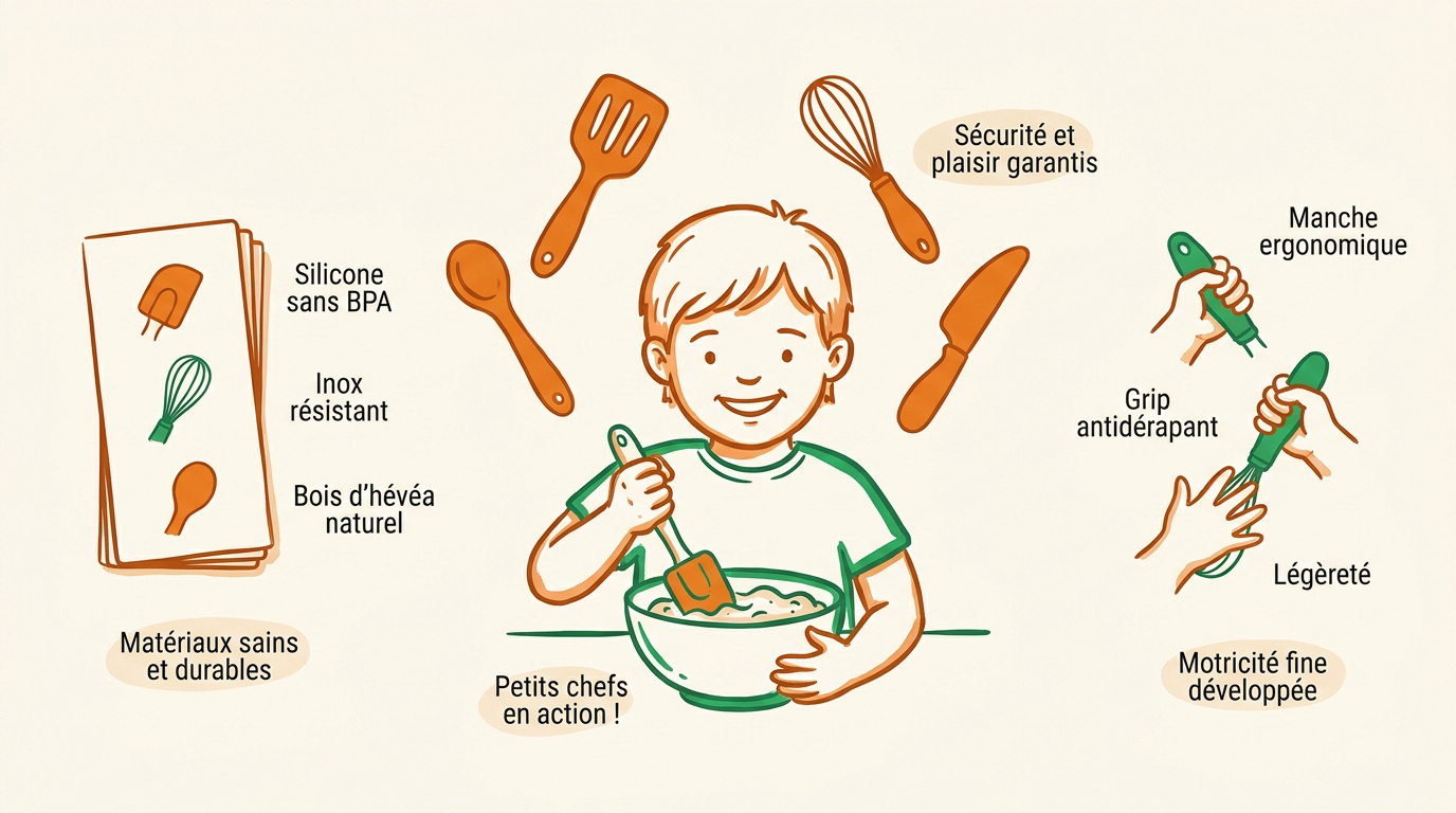 Ustensile cuisine enfant : ton secret pour cuisiner pro