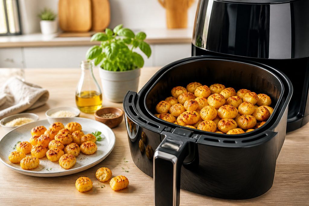 Gnocchis air fryer : la révolution croustillante