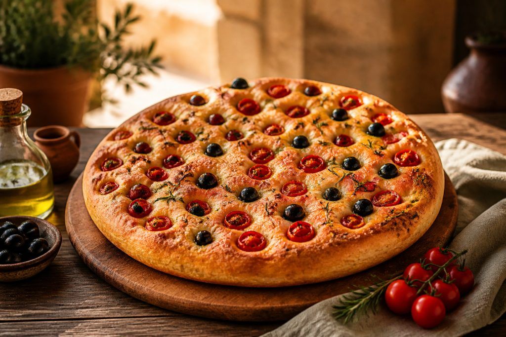 La recette authentique de la focaccia barese