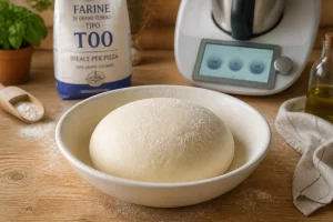 La recette de la pâte à pizza napolitaine au Thermomix