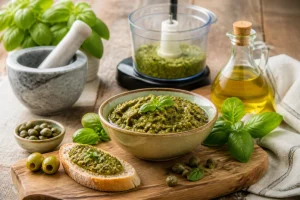 La recette de tapenade verte qui va régaler tes invités