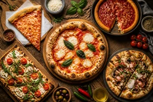 Les différents types de pizzas : un tour du monde gourmand