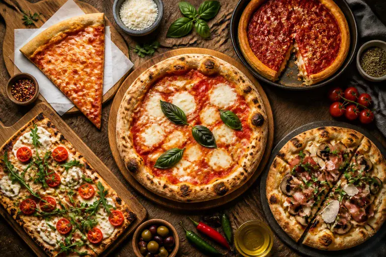 Les différents types de pizzas : un tour du monde gourmand