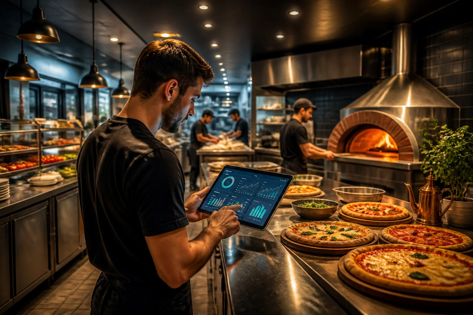 Gestion de pizzeria moderne