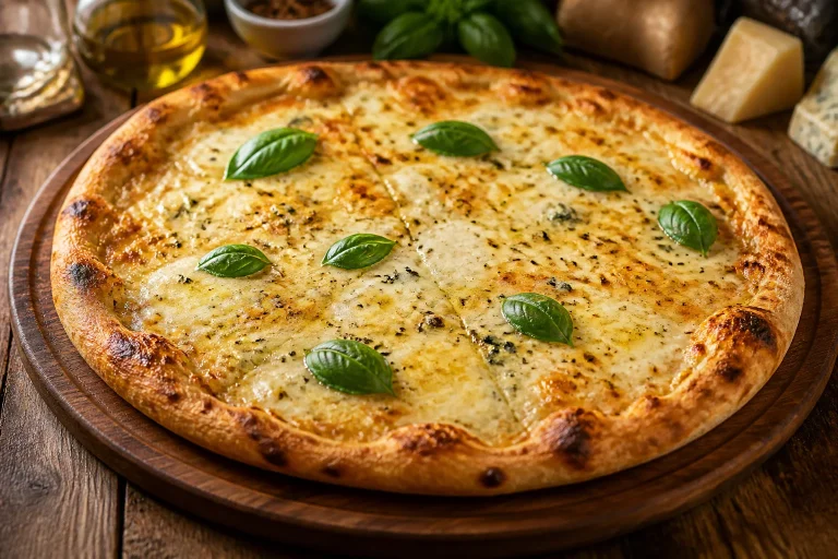 Pizza 4 fromages : l'excellence italienne à ta portée