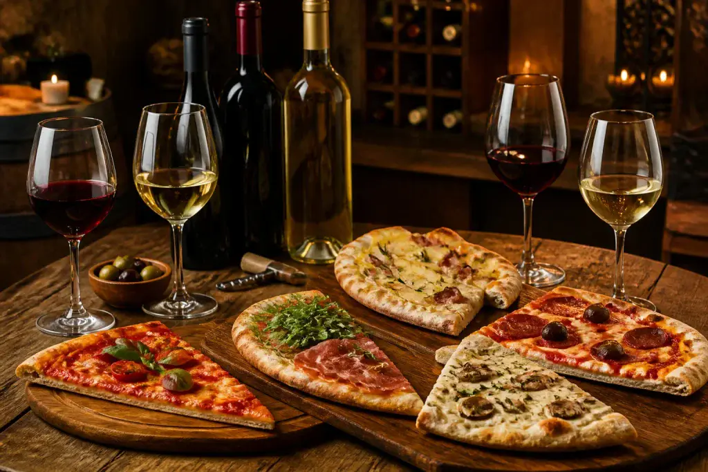 Pizza et vin un accord parfait