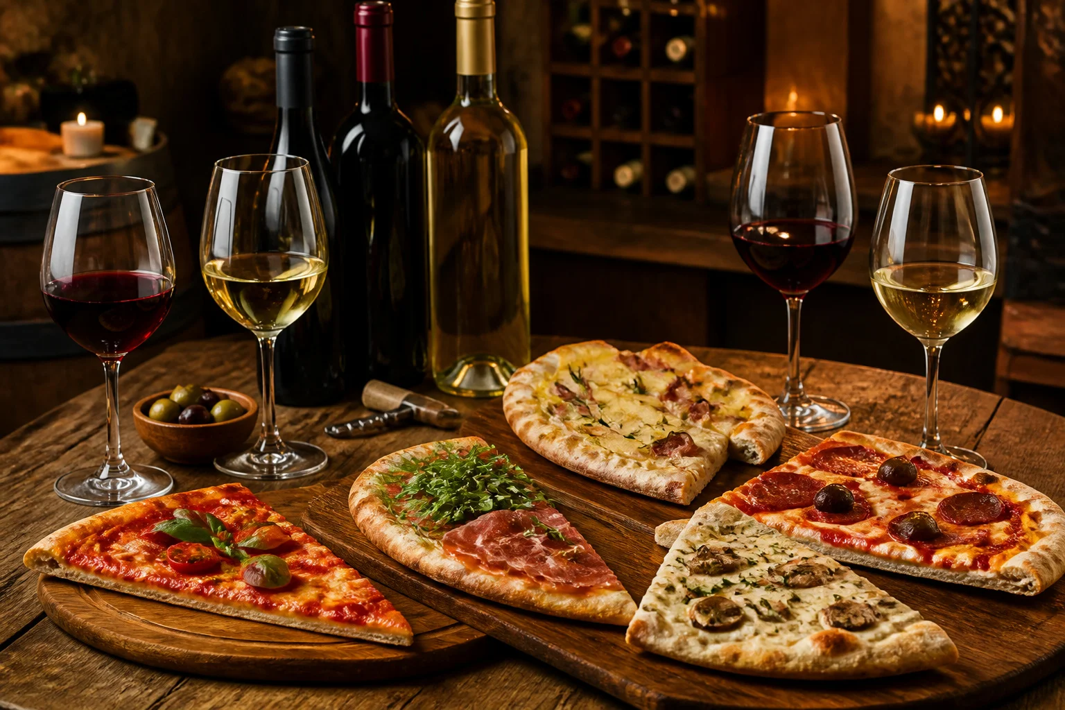 Pizza et vin un accord parfait