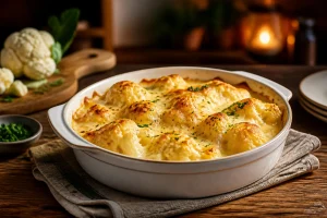 Recette gratin chou-fleur : le plat réconfortant