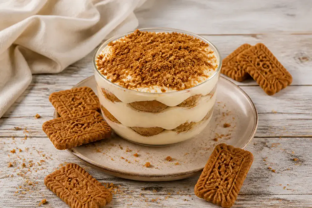 Tiramisu speculoos delice gourmand