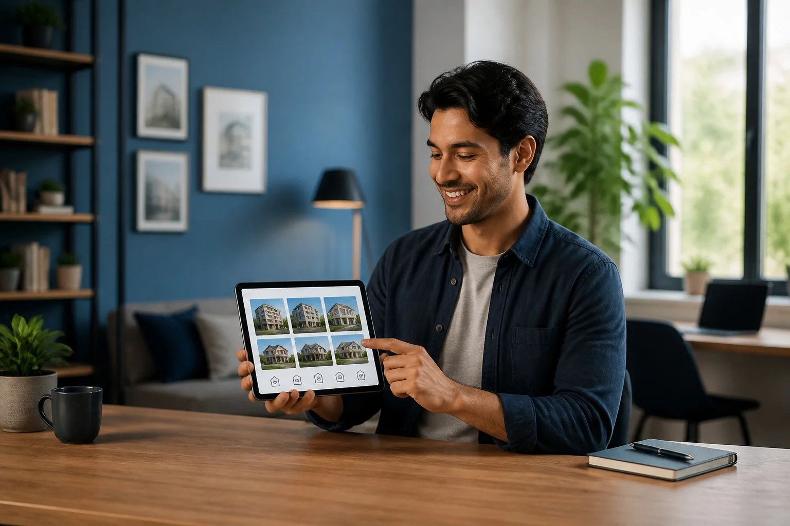 Recherche immobiliere facile sur tablette