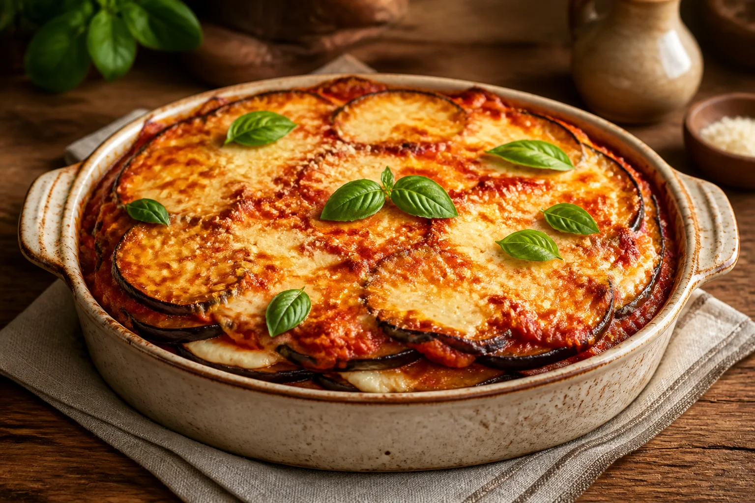 Parmigiana daubergines plat reconfortant