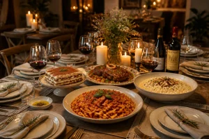Le menu italien parfait pour recevoir vos convives