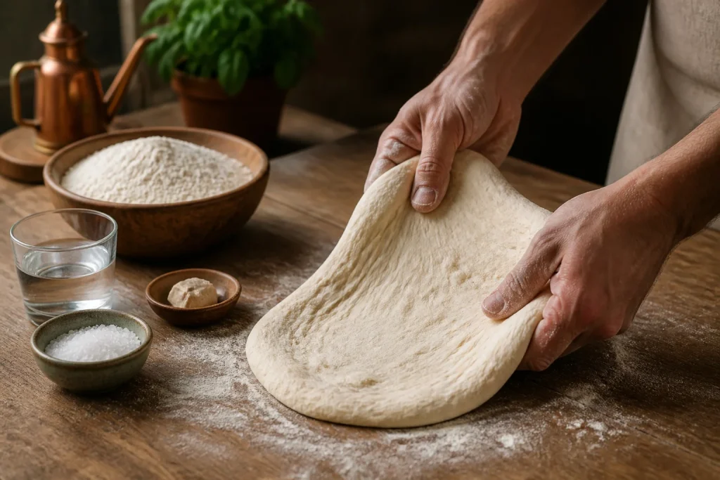 Pâte pizza napolitaine : recette et secrets du pizzaiolo